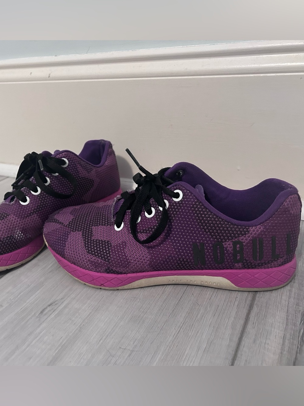 NOBULL Purple and Pink Women's Trainer - Low-Profile Athletic Shoe